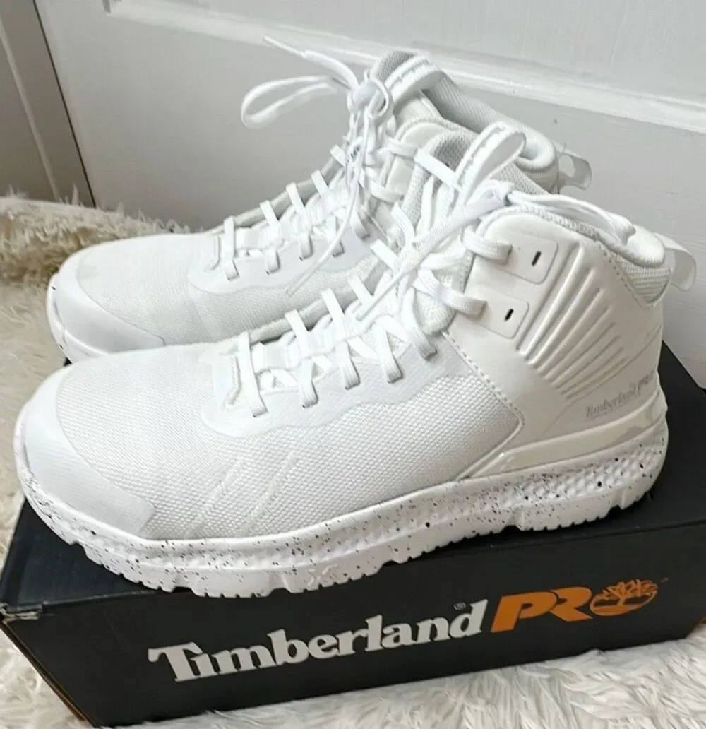 Timberland Pro Setra Mid Composite Safety Toe Work Boots Size 6
